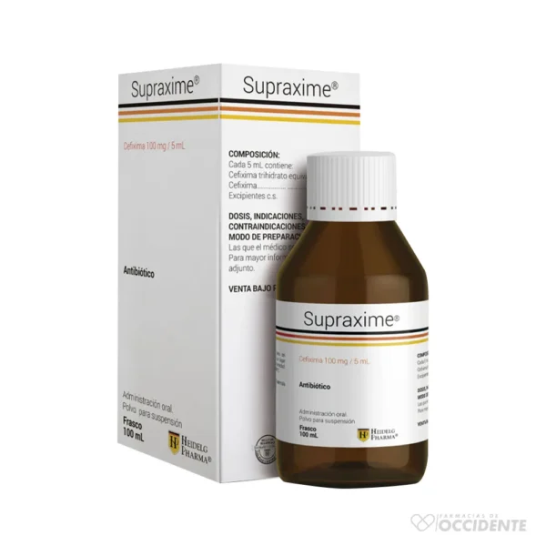 SUPRAXIME POLVO P/SUSP 100MG/5ML X 100ML