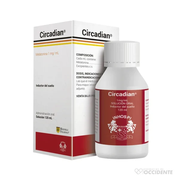 CIRCADIAN SOLUCION FRASCO X 120ML