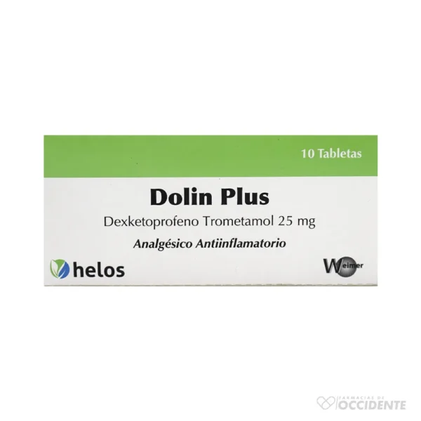 DOLIN PLUS TABLETA 25MG X 10