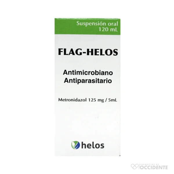 FLAG-HELOS SUSPENSION 125MG X 120ML