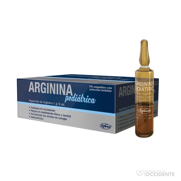 ARGININA PEDIATRICA SOL BEBIBLE AMP X 10