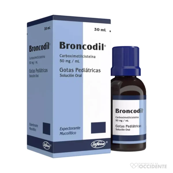 BRONCODIL GOTAS X 30 ML.