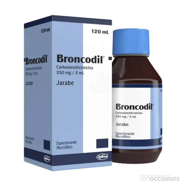 BRONCODIL JARB. X 120 ML.