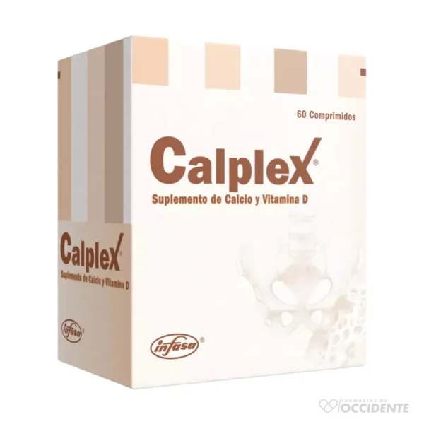 CALPLEX 600MG D X 60 COMPRIMIDOS