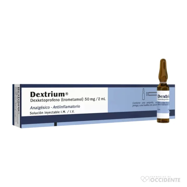 DEXTRIUM INYECTABLE 50MG X 1 AMPOLLA