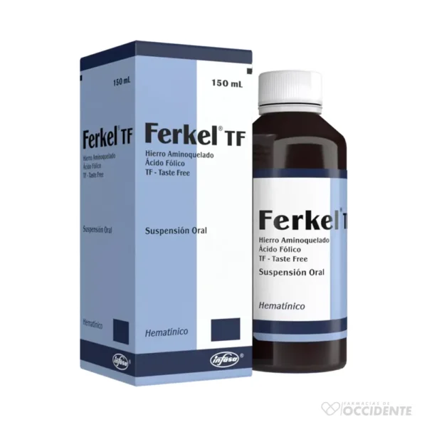 FERKEL TF SUSP 300MG 500 MCG X 150ML