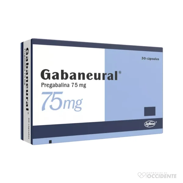 GABANEURAL CAPSULAS 75MG x 30