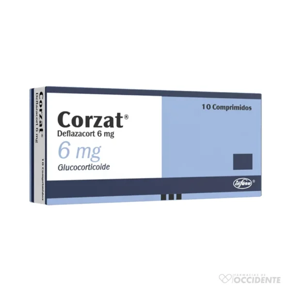 CORZAT COMPRIMIDOS 6MG X 10