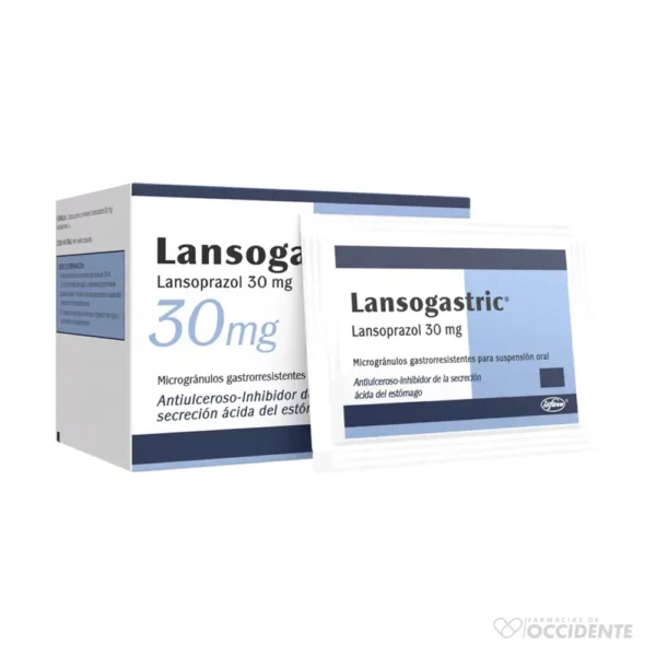 LANSOGASTRIC SUSP ORAL SOBRES 30MG x 15