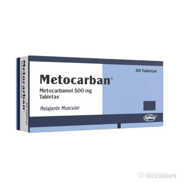 METOCARBAN 500 MG.X 30 TABS.