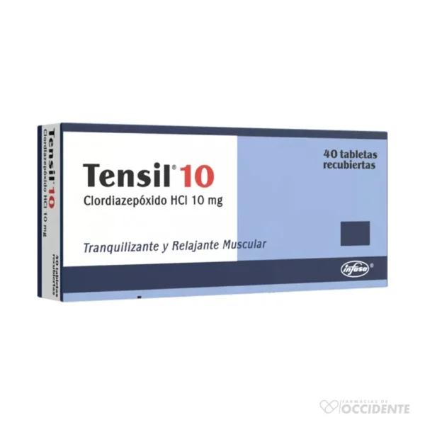 TENSIL 10 MG. X 40 GRAGEAS