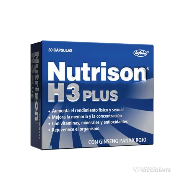 NUTRISON H3 PLUS X 30 CAPS.