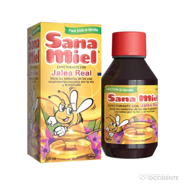 SANA MIEL JARABE X 120 ML