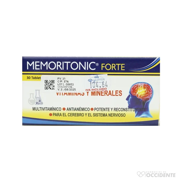 MEMORITONIC FORTE TABLETAS X 30