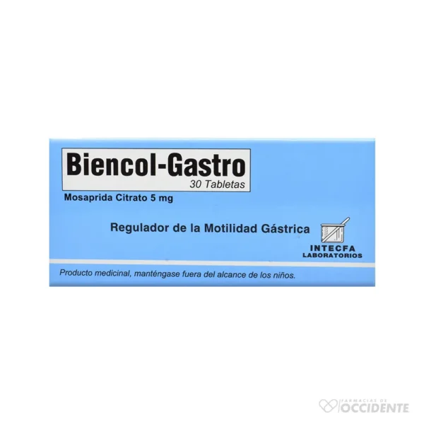 BIENCOL GASTRO TABLETAS 5MG x 30