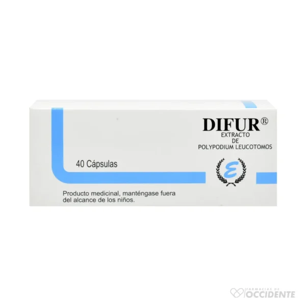 DIFUR CAPSULAS 120MG X 40