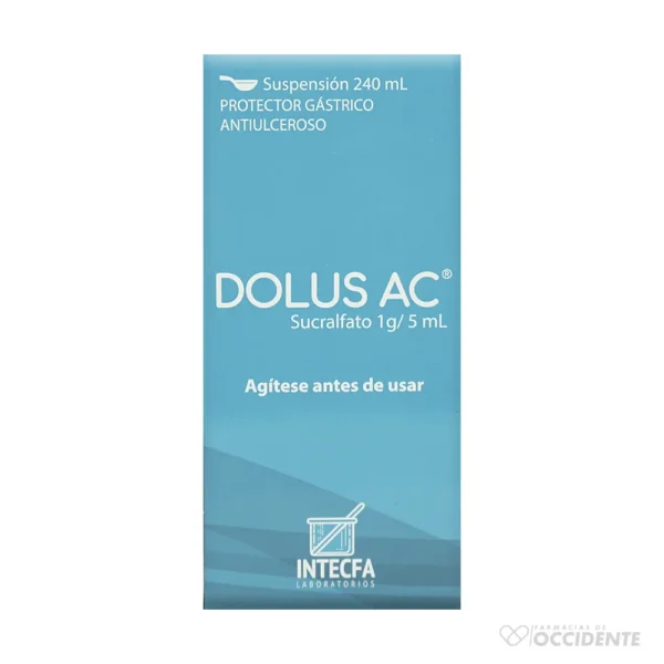 DOLUS AC SUSPENSION 1G/5ML X 240ML