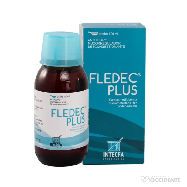 FLEDEC PLUS JARABE X 120 ML.