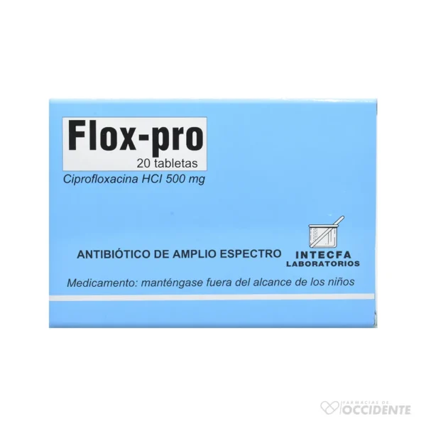 FLOX PRO TABLETAS 500MG X 20