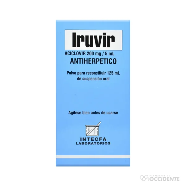 IRUVIR SUSPENSION 200/5 ML. X 125 ML.