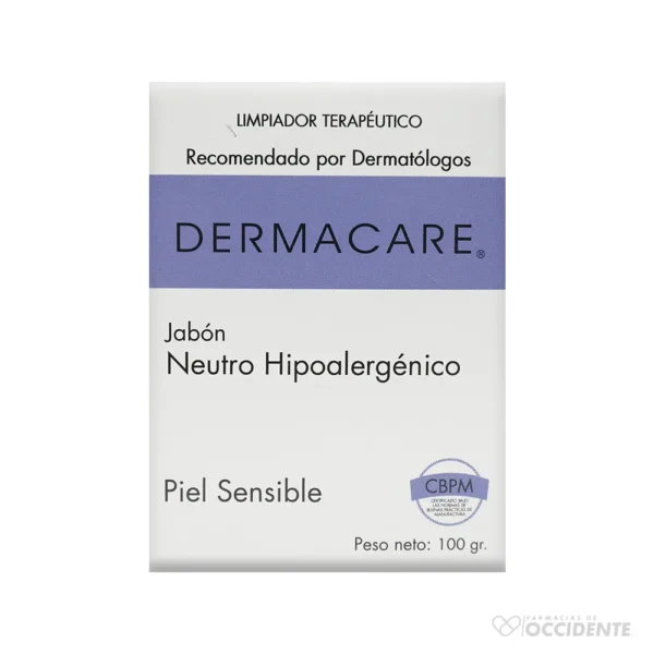 JABON HIPOALERGENICO DERMACARE X 100G