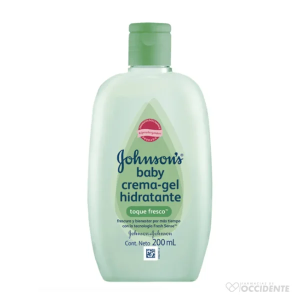 GEL CREMA HIDRATANTE J&J TOQUE FRESCO 200ML