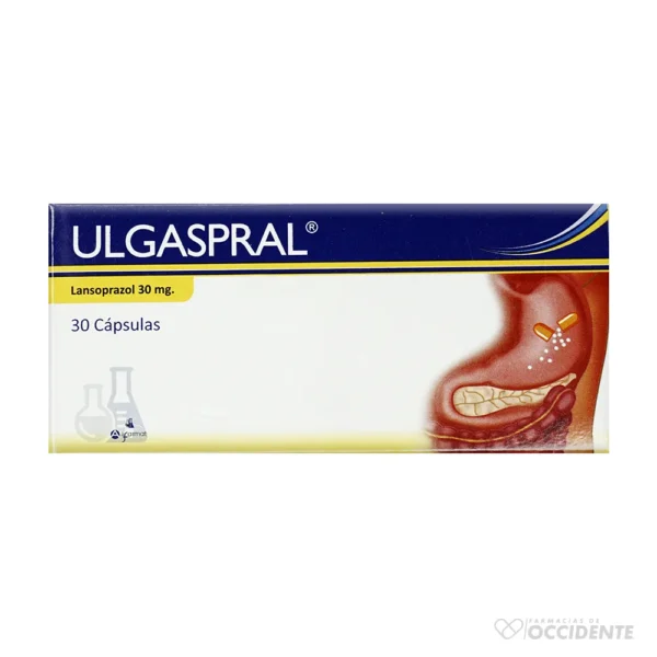 ULGASPRAL CAPSULA 30 MG X 30