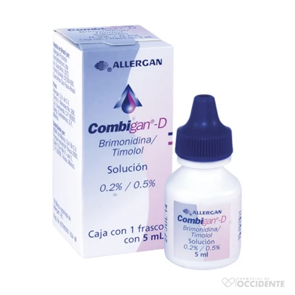 COMBIGAN GOTAS x 5ML