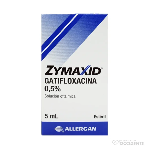 ZYMAXID SOL OFTALMICA 0.5% X 5ML