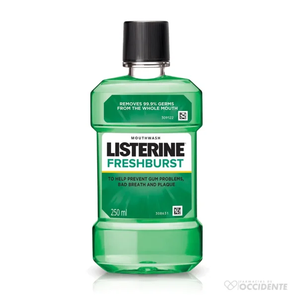 LISTERINE FRESH BURST 250 ML.