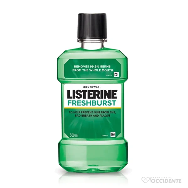 LISTERINE FRESH BURST 500 ML.