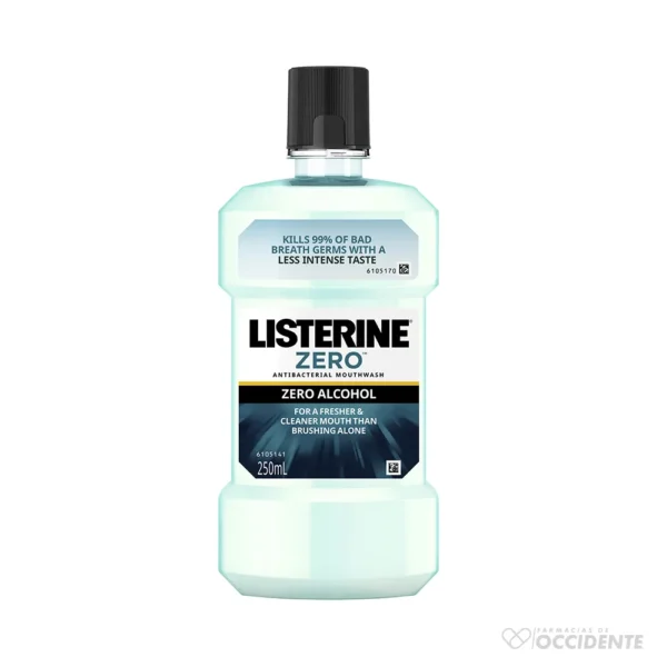 LISTERINE ZERO 250ML.