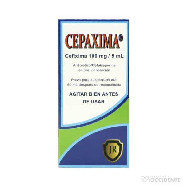 CEPAXIMA POLVO SUSPENSION 100MG/5ML x 50ML