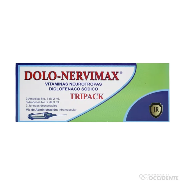 DOLONERVIMAX TRIPACK AMPOLLAS x 6 (3 DOSIS)