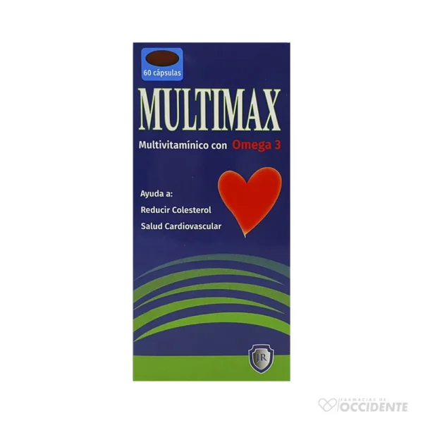 MULTIMAX CON OMEGA 3 GEL CAPSULAS X 60