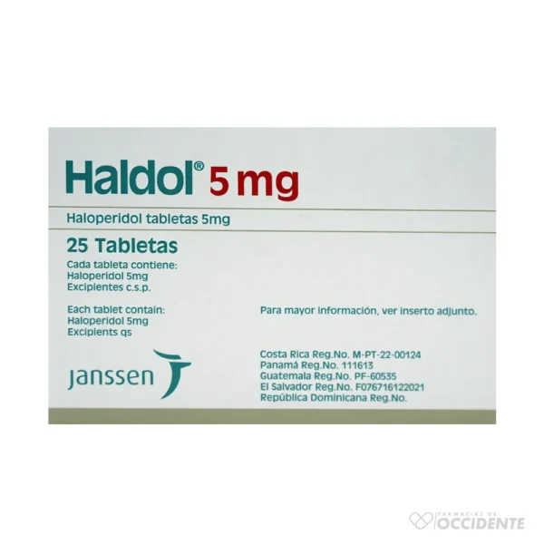 HALDOL TABLETAS 5MG X 25