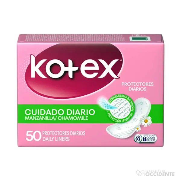 KOTEX PROTECTORES DAYS DUO MANZ x 50