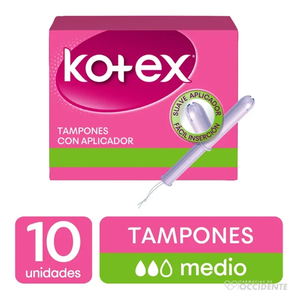 KOTEX TAMPON REGULAR x 10