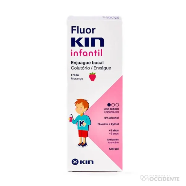 FLUORKIN COLUTORIO INFANTIL X 500ML