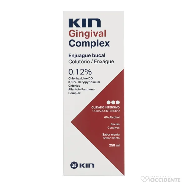 KIN GINGIVAL COMPLEX 0.12 x 250ML