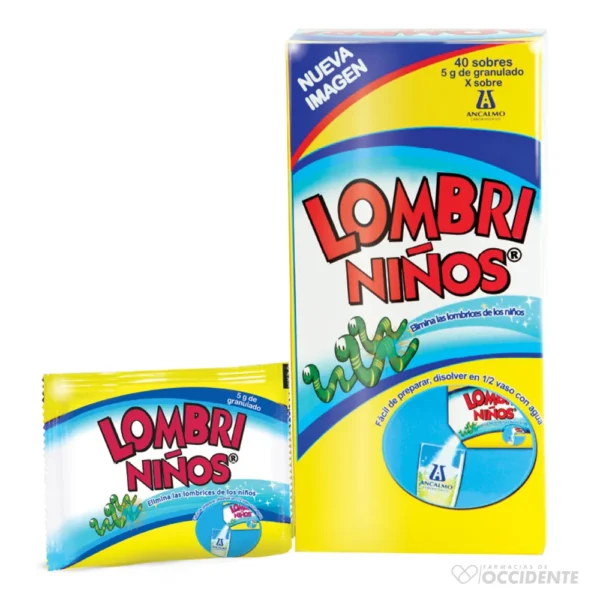 LOMBRINIÑOS GRANULADO UNIDAD CAJA 40