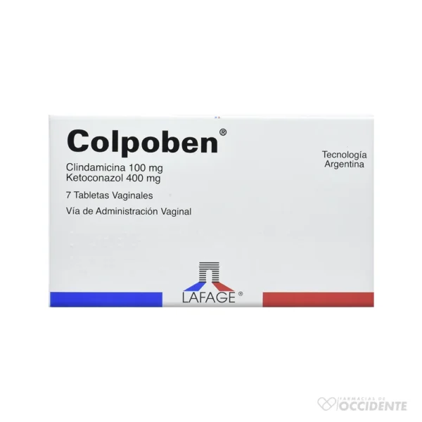 COLPOBEN TABLETAS VAGINALES x 7