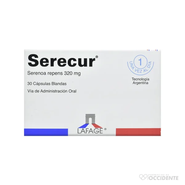 SERECUR CAPSULAS 320MG X 30