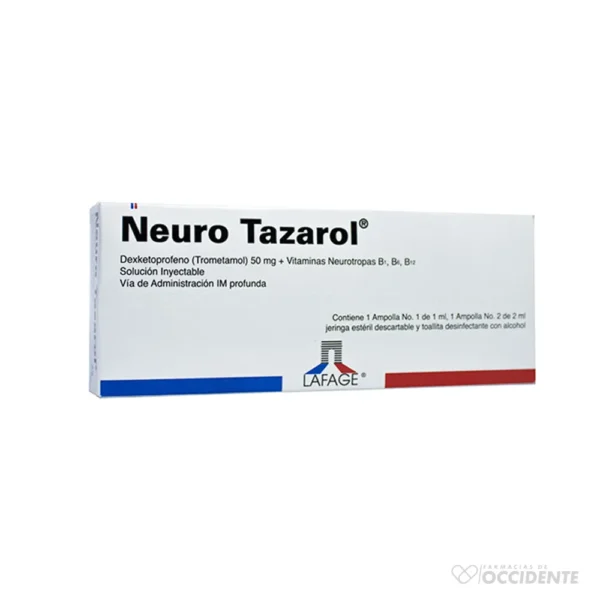 TAZAROL SOLUCION INY 50MG/2ML X 1