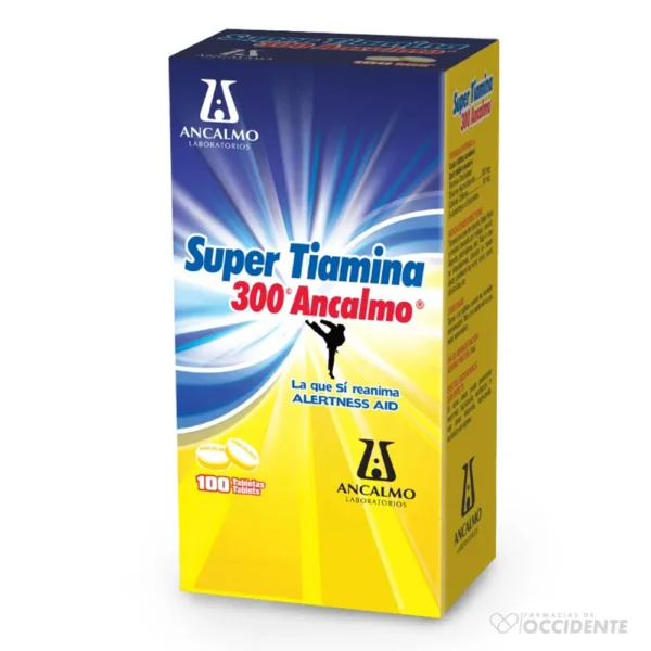 SUPER TIAMINA 300 X UNIDAD CAJA 100