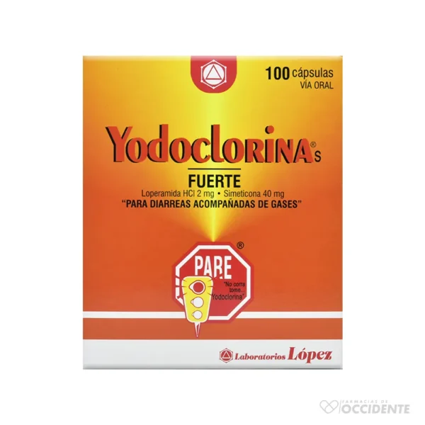 YODOCLORINA FUERTE S X 1 CAP (CAJA 100 CAP)