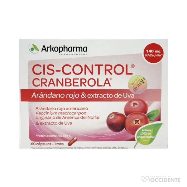 CRANBEROLA CYS CONTROL CAPSULAS x 60