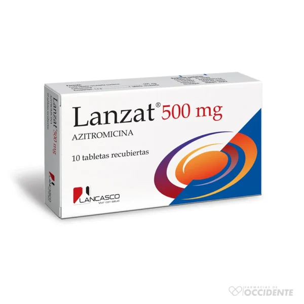 LANZAT TABLETAS 500MG X 1 (CAJA DE 10)