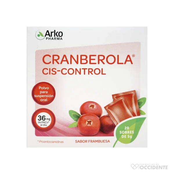 CRANBEROLA CYS CONTROL POLVO SOL SACHETS x 20