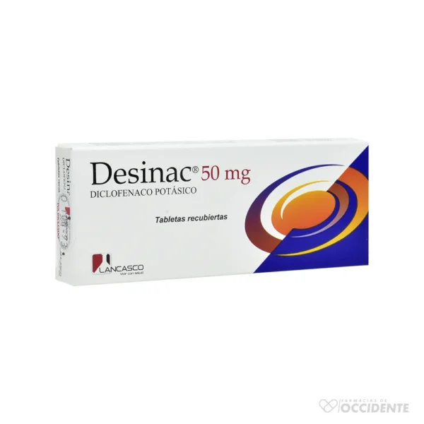 DESINAC TABLETAS 50MG X 10